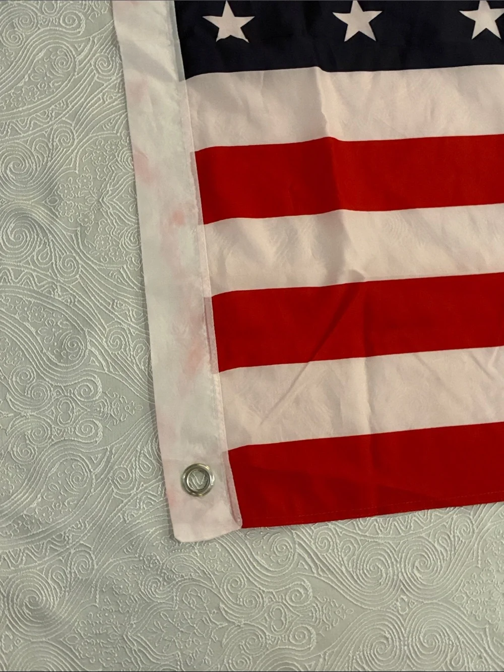 American Flag BIG 62” x 36” inches USA PATRIOT RED WHITE AND BLUE for flagpole
